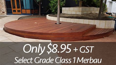 Merbau Special Timber Decking Supply Shed