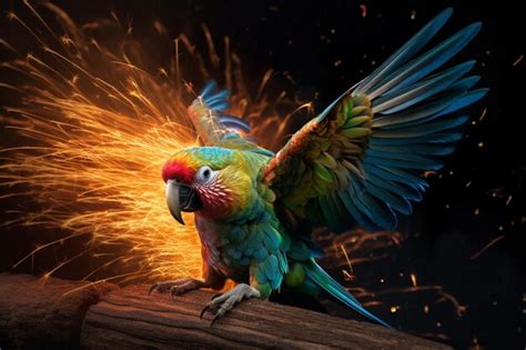 Premium Photo | Animated bird