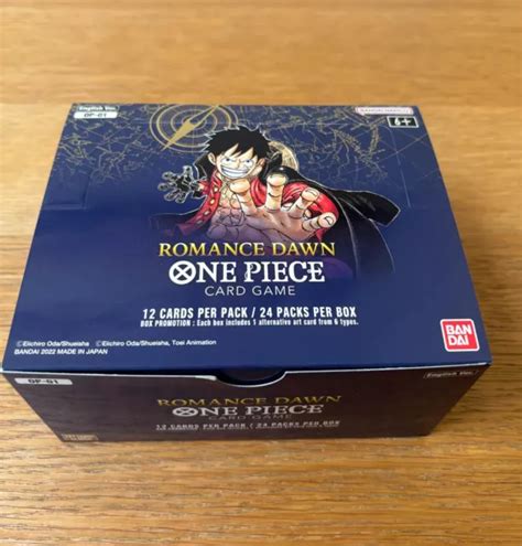 One Piece Op Romance Dawn Booster Box Englisch Versiegelung Von