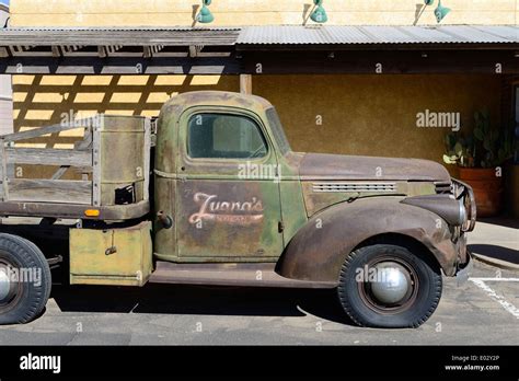 Vintage Chevrolet American Flatbed Truck Stock Photo 68906622 Alamy