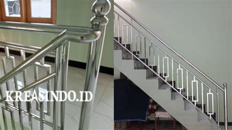 Railing Tangga Stainless Terpasang Rapih Di Kukusan Beji Depok Youtube