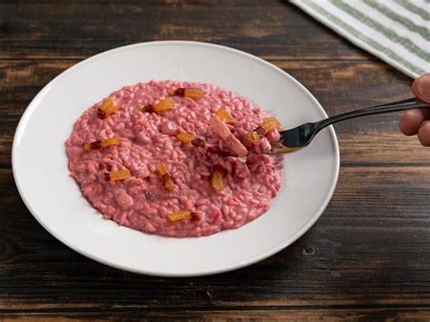 Risotto Rapa Rossa E Guanciale Ricetta Fatto In Casa Da Benedetta