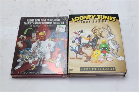 Looney Toons, Warner Bros. Animation Collection [dvds] Movies, 2 Pieces ...