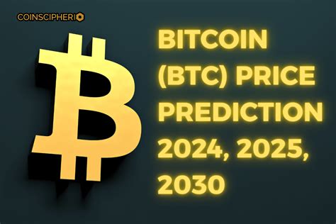 Bitcoin Btc Price Prediction 2024 2025 2030