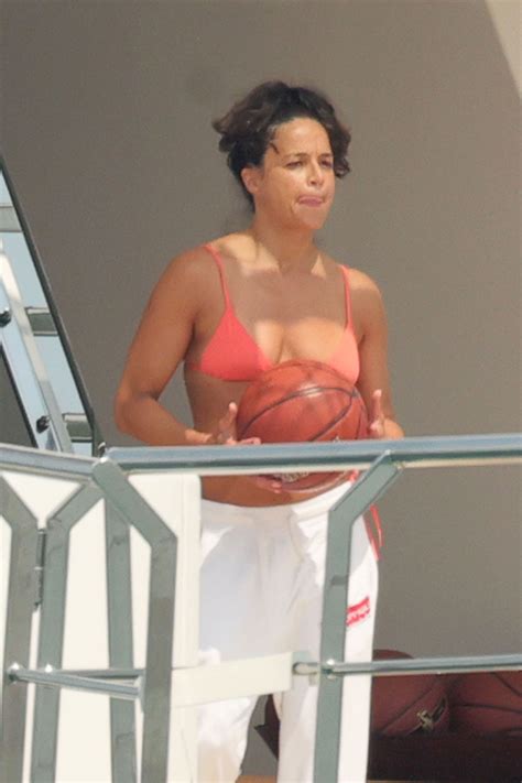 MICHELLE RODRIGUEZ In Bikini At A Yacht In Porto Cervo 07 24 2023