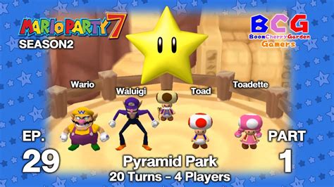 Mario Party 7 SS2 EP 29 Party Cruise Tournament Pyramid Park Wario