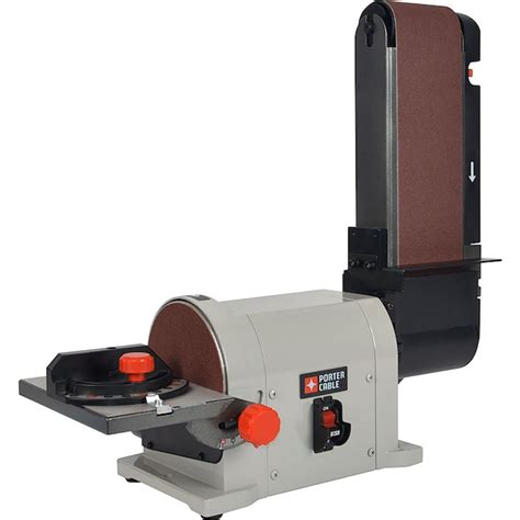 Porter Cable 4 In X 6in Bench Belt Disc Sander In The Benchtop Sanders