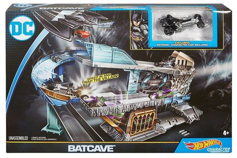 Hot Wheels Dc Batcave Playset