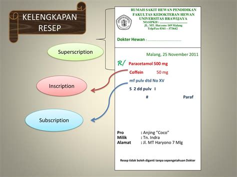 Detail Resep Rumah Sakit Koleksi Nomer 16