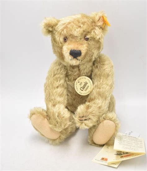 Steiff Classic 1920 Teddy Bear Replica 000713 Retired Tagged Etsy