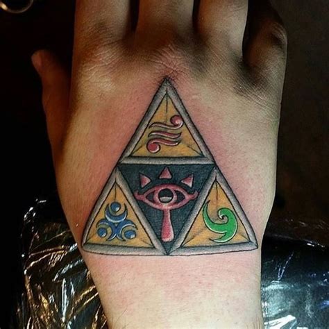 45 Zelda and Triforce Tattoos For Nintendo Devotees