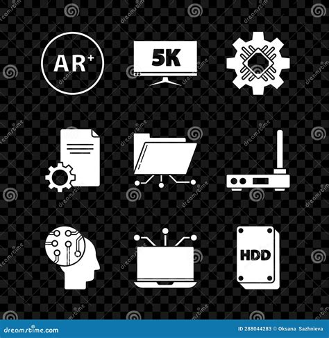 Set Ar Augmented Reality Monitor Display With 5k Video Processor