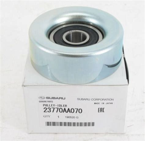 Subaru Oem 20l 25l Drive Belt Idler Pulley Brz Crosstrek Forester Impreza Wrx Ebay