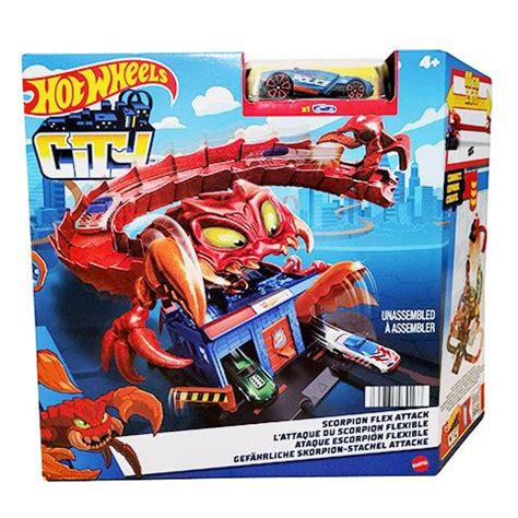 Mattel Hot Wheels City Scorpion Flex pályaszett HDR29 HDR32
