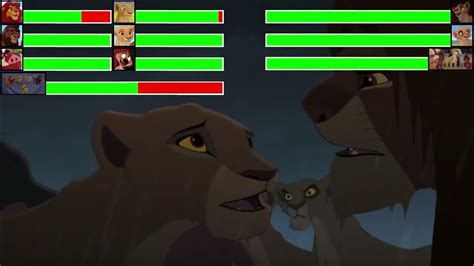 The Lion King 2 Simbas Pride 1998 Final Battle With Healthbars