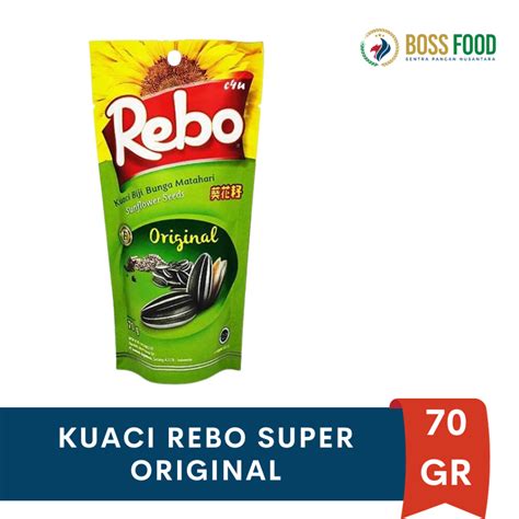 Jual Kuaci Rebo Super Original Gr Pouch Shopee Indonesia