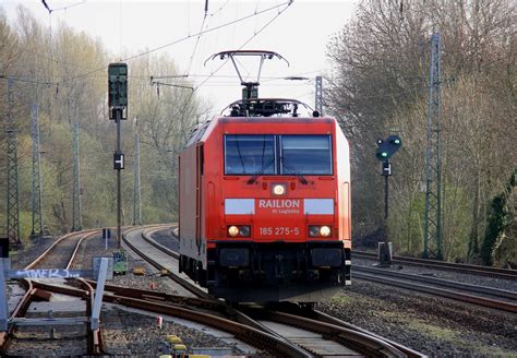 Von Railion Kommt Als Lokzug Aus Aachen West In Richtung