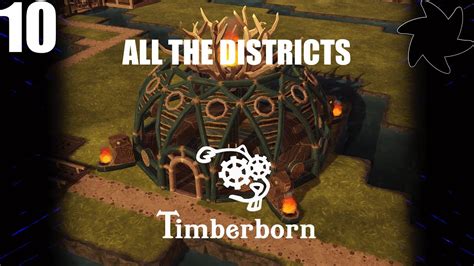 Timberborn All The Districts Its Really Working Youtube