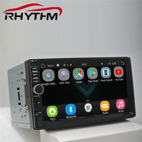 Auto Radio Din Car Stereo Gps Navigation Android Bluetooth Double Din