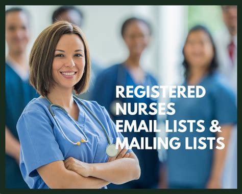 Registered Nurses Email Lists And Mailing Lists Leadsplease