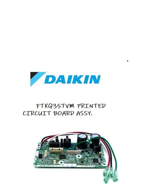 DAIKIN FTKQ35TVM PCB INDOOR Lazada PH