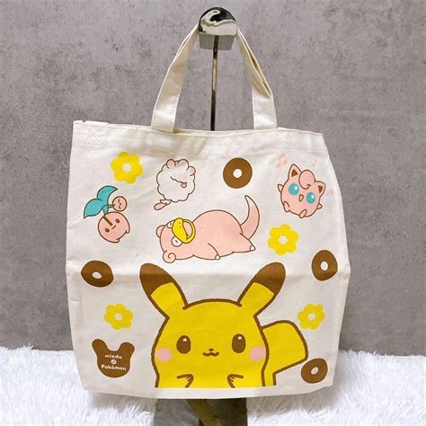 【pokemon】ポケットモンスター トートバッグ ハンドバッグ ミスドコラボ Shop At Mercari From Japan