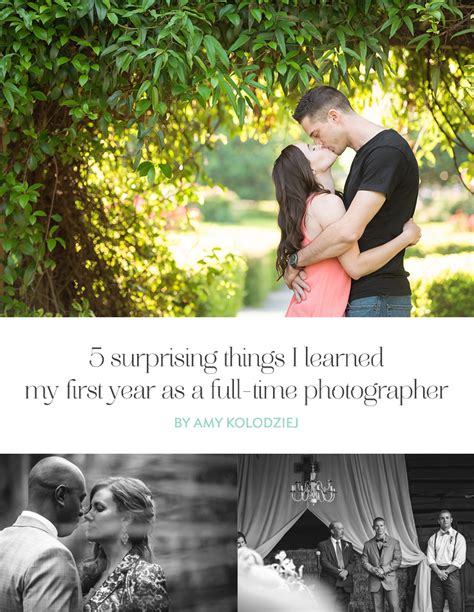 5 Surprising Things My First Year As A Full Time Photographer