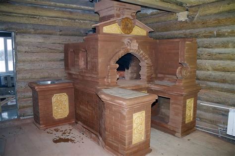 Русская печь с лежанкой цена 170 тыс. руб. кладка под ключ