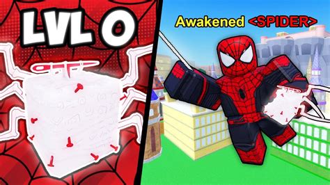 I Became Spider Man By Awakening The Spider Fruit In Roblox Blox Fruits Youtube