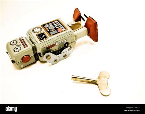 vintage tin toys Stock Photo - Alamy