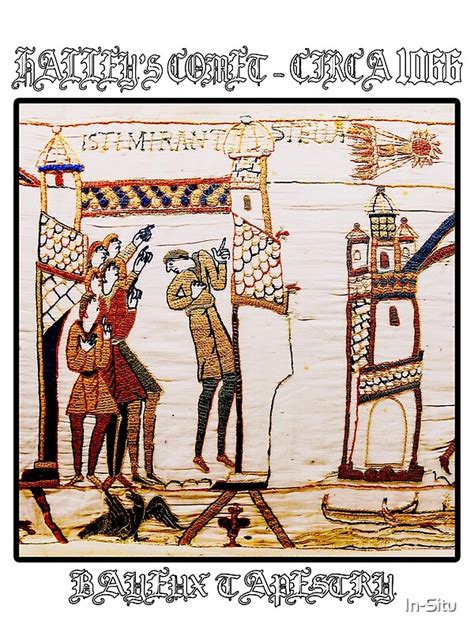 Bayeux Tapestry Halleys Comet Circa By In Situ Redbubble