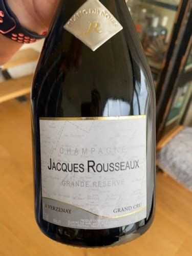 Jacques Rousseaux Grande Reserve Brut Champagne Grand Cru Verzenay