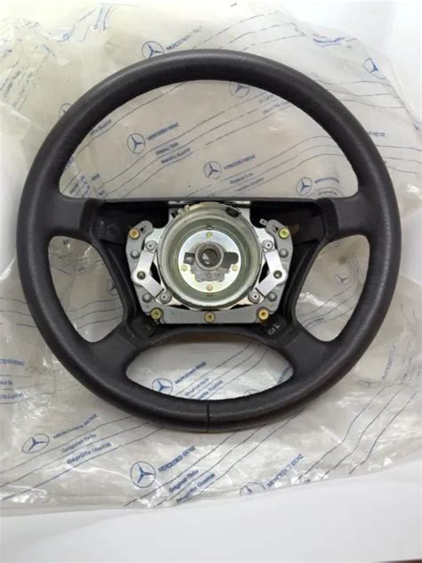 NEU NOS ORIGINAL Mercedes Benz Leder Lenkrad W140 R129 W124 W202 W210