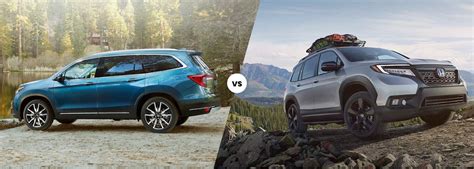 2022 Honda Passport Vs 2022 Honda Pilot Honda Suvs Voss Honda