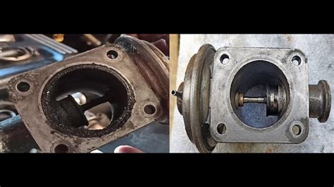 How To Clean An Egr Valve Using Wd Cleaning A Dirty Egr Valve With