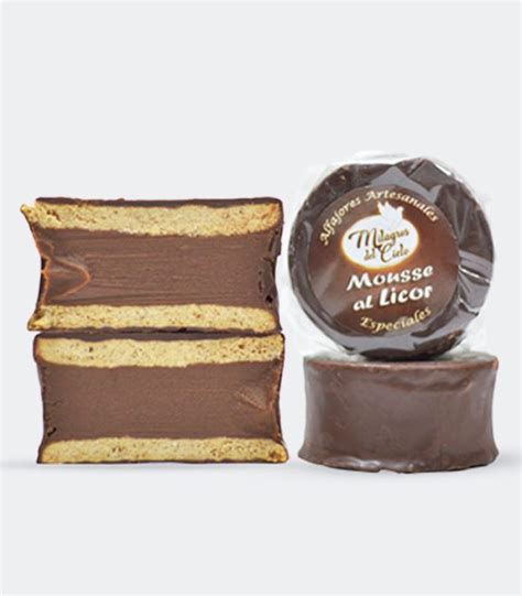 Alfajores De Mousse Al Licor Y De Chocolate Especial X Un Milagros