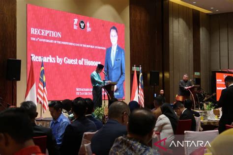 Kjri Johor Bahru Ajak Malaysia Pererat Hubungan Di Resepsi Diplomatik