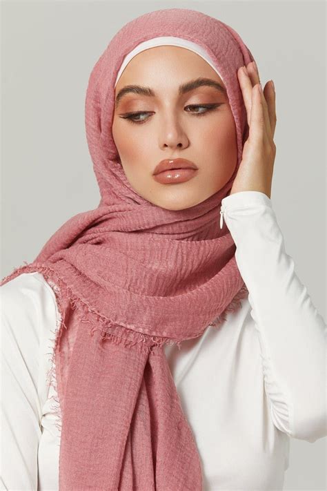 Everyday Cotton Crinkle Hijab Soul Zahraa The Label