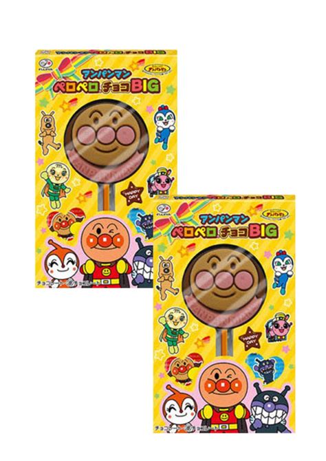 メルカリshops アンパンマンペロペロチョコbig 2箱