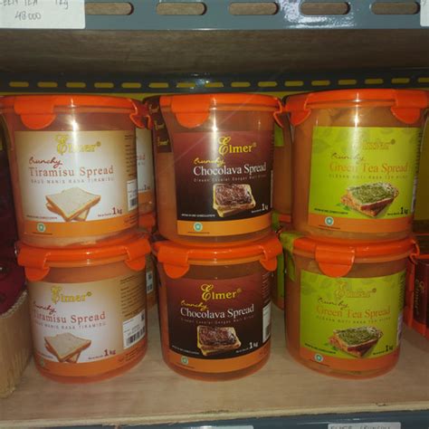 Jual Elmer Chocolava Crunchy Spread Kg Varian Rasa Tiramisu