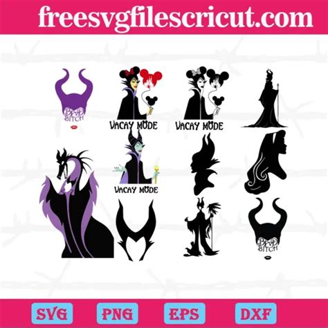 Disney Bundle Maleficent Svg Free Svg Files For Cricut