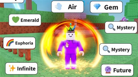 Roblox I Merge Elements To Make New Auras Youtube