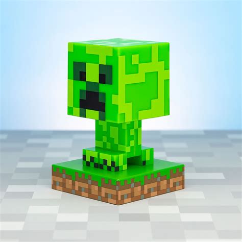 Minecraft Creeper Icons D Tischlampe Elbenwald