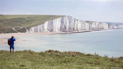 Seven Sisters Chalk Cliffs - natural wonder of UK in photos