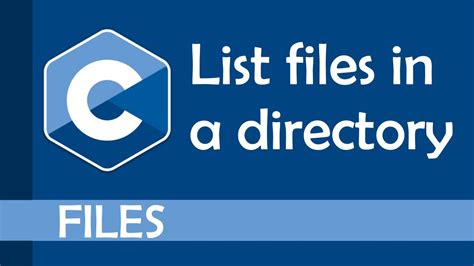 List Files In A Directory Recursively Too YouTube