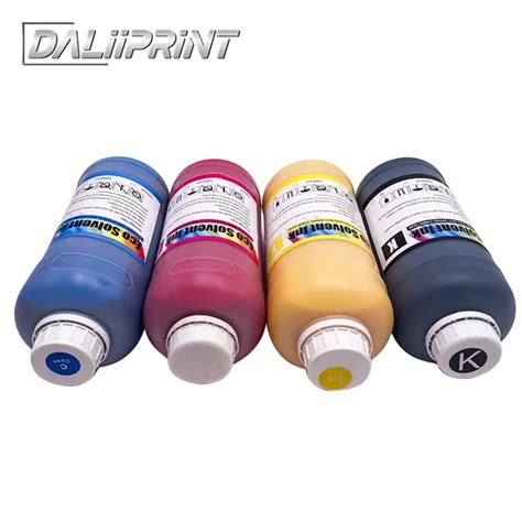 Years Outdoor Durable Ml Eco Solvent Printer Printing Ink Cmyk