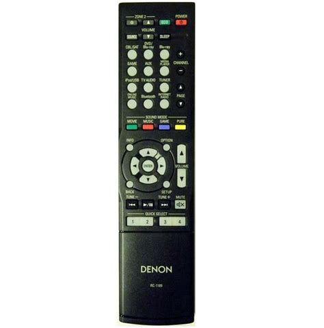 New Denon Original Rc Remote Control Rc Avr S W Avr S W