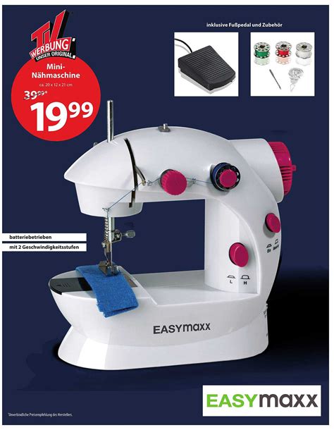 Easymaxx Mini N Hmaschine Angebot Bei Nkd