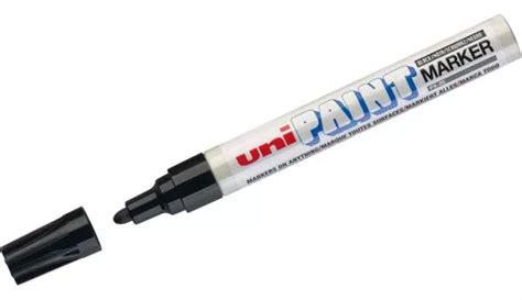 Caneta Marcador Permanente Uni Paint Marker Px Cores Parcelamento