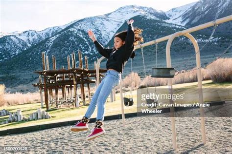 28 Kid Jumping Off Swing Stock Photos, High-Res Pictures, and Images ...